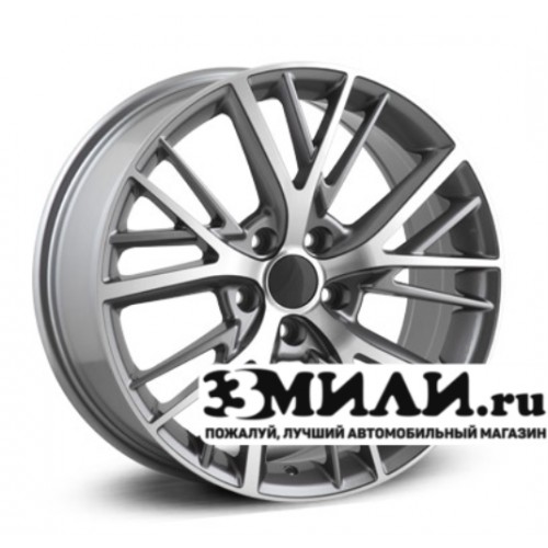 Диск 10.0x21 5x1500 ET45 D110.10 Legeartis Concept LX522 Антрацитовый с полированной лицевой поверхностью
