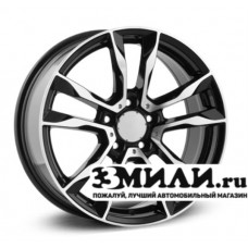 Диск 8.0x17 5x1120 ET48 D66.60 Legeartis Concept MB508 Черный с полированной лицевой поверхностью