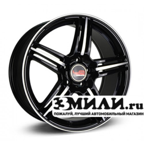 Диск 6.5x17 5x1120 ET38 D66.60 Legeartis Concept MB521 Черный с полированной лицевой поверхностью