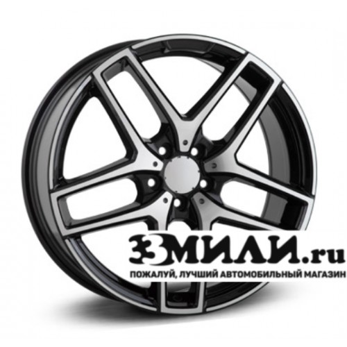 Диск 10.0x21 5x1120 ET52 D66.60 Legeartis Concept MR531 Черный с полированной лицевой поверхностью
