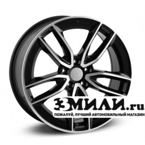 Диск 8.5x20 5x1120 ET42 D66.60 Legeartis Concept MR539 Черный с полированной лицевой поверхностью