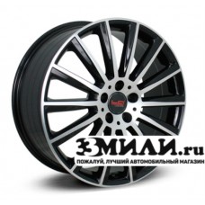 Диск 8.5x20 5x1120 ET53 D66.60 Legeartis Concept MR542 Черный с полированной лицевой поверхностью