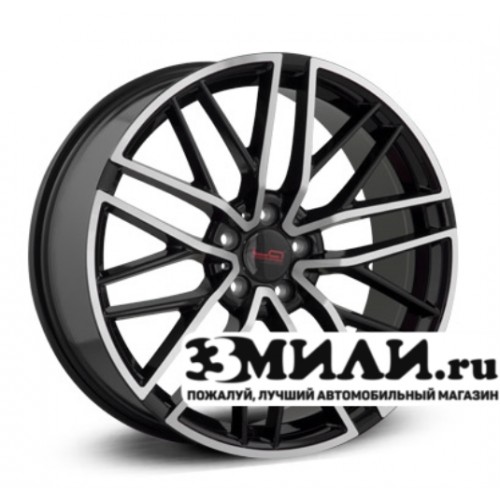 Диск 8.5x20 5x1120 ET40 D66.60 Legeartis Concept MR547 Черный с полированной лицевой поверхностью