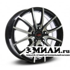 Диск 6.5x17 5x114.30 ET40 D66.10 Legeartis Concept NS508 Черный с полированной лицевой поверхностью