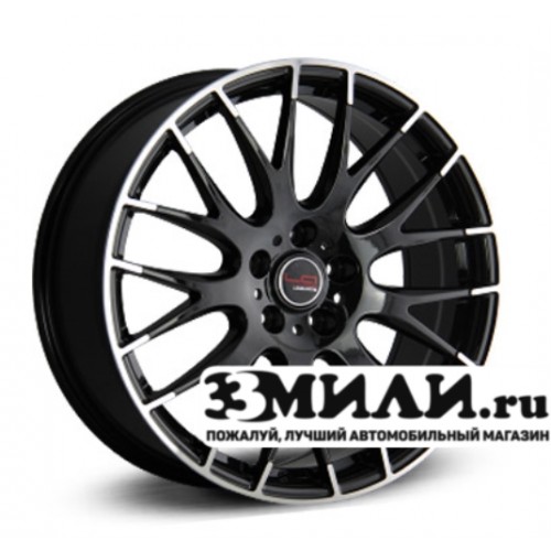 Диск 7.0x17 5x114.30 ET45 D66.10 Legeartis Concept NS535 Черный с полированной лицевой поверхностью