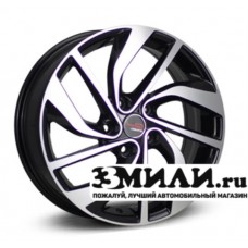 Диск 6.5x17 5x114.30 ET40 D66.10 Legeartis Concept NS541 Черный с полированной лицевой поверхностью