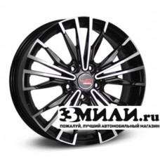 Диск 6.5x17 5x114.30 ET40 D66.10 Legeartis Concept NS542 Черный с полированной лицевой поверхностью