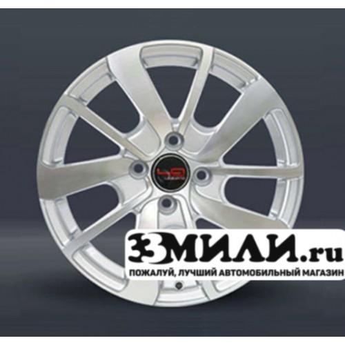 Диск 6.5x15 4x1000 ET38 D60.10 Legeartis Concept RN503 Серебристый с полированной лицевой поверхностью