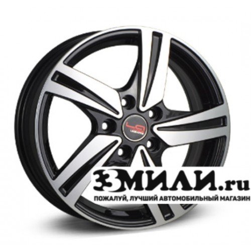 Диск 6.5x17 5x114.30 ET40 D66.10 Legeartis Concept RN526 Черный с полированной лицевой поверхностью