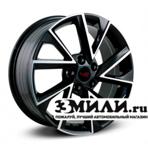 Диск 7x18 5x112 ET43 D57.1 LEGE ARTIS Concept-SK525 BKF