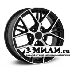Диск 7.0x17 5x114.30 ET39 D60.10 Legeartis Concept TY505 Черный с полированной лицевой поверхностью
