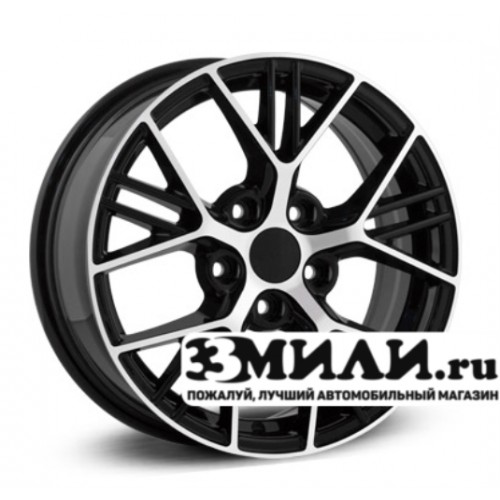 Диск 7.0x17 5x114.30 ET39 D60.10 Legeartis Concept TY505 Черный с полированной лицевой поверхностью