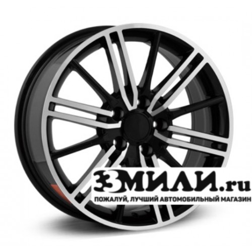 Диск 7.0x17 5x114.30 ET45 D60.10 Legeartis Concept TY511 Черный с полированной лицевой поверхностью