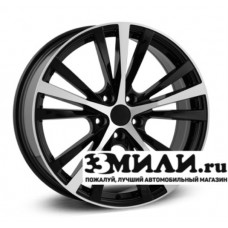 Диск 7.5x19 5x114.30 ET35 D60.10 Legeartis Concept TY526 Черный с полированной лицевой поверхностью