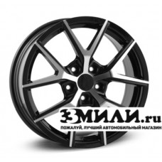 Диск 7.0x17 5x114.30 ET39 D60.10 Legeartis Concept TY545 Черный с полированной лицевой поверхностью