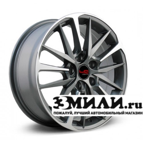 Диск 7.0x18 5x114.30 ET35 D60.10 Legeartis Concept TY547 Антрацитовый с полированной лицевой поверхностью