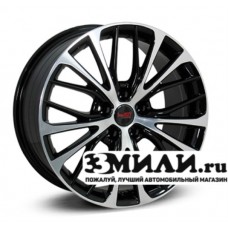 Диск 6.5x16 5x114.30 ET40 D60.10 Legeartis Concept TY552 Черный с полированной лицевой поверхностью