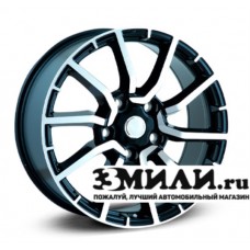 Диск 9.0x20 5x1500 ET45 D110.10 Legeartis Concept TY556 Черный с полированной лицевой поверхностью