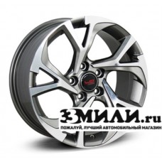 Диск 8.0x18 5x114.30 ET35 D60.10 Legeartis Concept TY558 Антрацитовый с полированной лицевой поверхностью