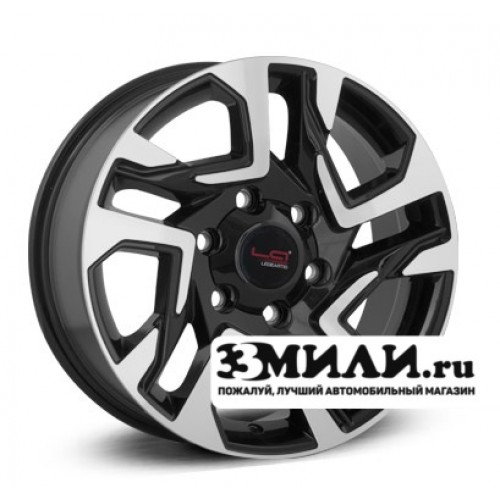 Диск 7.5x18 6x139.7 ET25 D106.1 REPLICA _Concept-TY566 bkf