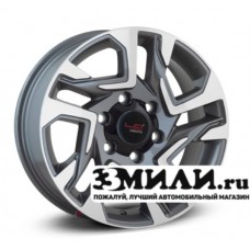 Диск 7.5x17 6x139.70 ET30 D106.10 Legeartis Concept TY566 Антрацитовый с полированной лицевой поверхностью