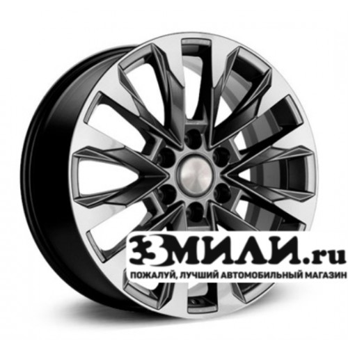Диск 8.0x18 6x139.70 ET60 D95.10 Legeartis Concept TY572 Антрацитовый с полированной лицевой поверхностью