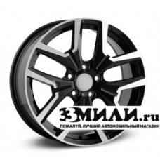 Диск 8.0x18 5x1080 ET51 D63.30 Legeartis Concept V522 Черный с полированной лицевой поверхностью