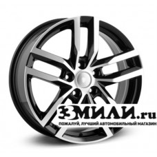 Диск 7.0x17 5x1120 ET40 D57.10 Legeartis Concept VV502 Черный с полированной лицевой поверхностью