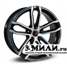Диск 8.0x18 5x1120 ET34 D57.10 Legeartis Concept VV547 Черный с полированной лицевой поверхностью