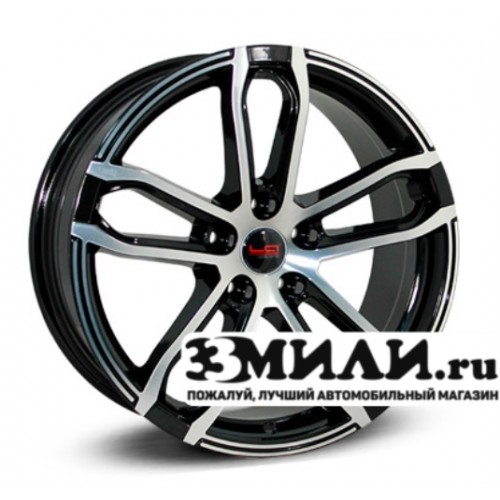 Диск 8.0x18 5x1120 ET34 D57.10 Legeartis Concept VV547 Черный с полированной лицевой поверхностью