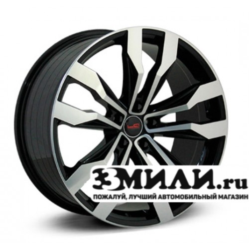 Диск 8.0x18 5x1120 ET25 D66.60 Legeartis Concept VV548 Черный с полированной лицевой поверхностью