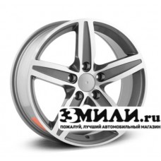 Диск 8.0x17 5x1200 ET30 D72.60 Legeartis Optima B142 Антрацитовый с полированной лицевой поверхностью