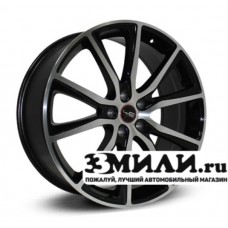 Диск 8.5x20 5x114.30 ET44 D63.30 Legeartis Optima FD104 Черный с полированной лицевой поверхностью