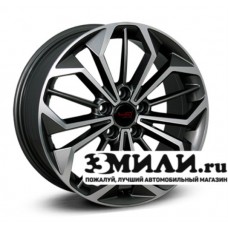Диск 7.5x17 5x1080 ET50 D63.30 Legeartis Optima FD525 Антрацитовый с полированной лицевой поверхностью