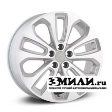 Диск 7.0x17 5x114.30 ET47 D67.10 Legeartis Optima HND124 Серебристый с полированной лицевой поверхностью