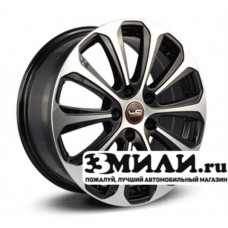 Диск 7.0x17 5x114.30 ET47 D67.10 Legeartis Optima HND149 Черный с полированной лицевой поверхностью