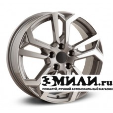 Диск 7.0x17 5x114.30 ET47 D67.10 Legeartis Optima HND264 Антрацитовый с полированной лицевой поверхностью