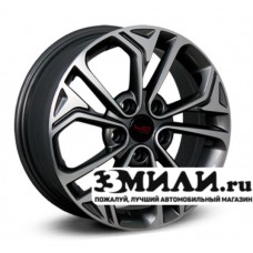 Диск 7.5x19 5x114.30 ET50 D67.10 Legeartis Optima HND530 Антрацитовый с полированной лицевой поверхностью