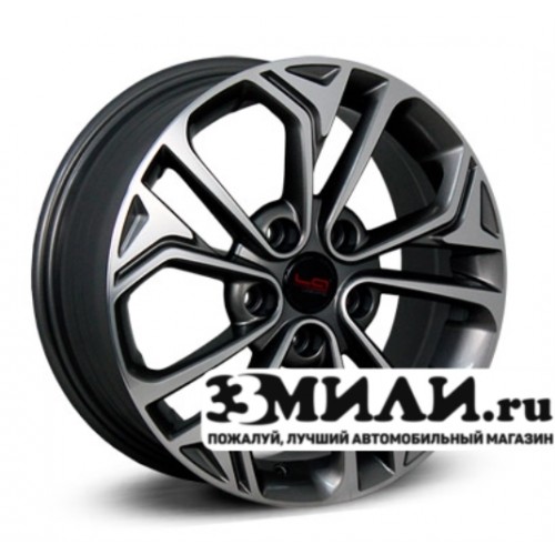 Диск 7.5x19 5x114.30 ET50 D67.10 Legeartis Optima HND530 Антрацитовый с полированной лицевой поверхностью