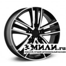 Диск 8.0x20 5x114.30 ET50 D66.10 Legeartis Optima INF19 Черный с полированной лицевой поверхностью