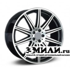 Диск 10.0x21 5x1120 ET46 D66.60 Legeartis Optima MB120 Черный с полированной лицевой поверхностью