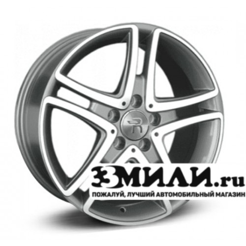 Диск 7.5x17 5x1120 ET37 D66.60 Legeartis Optima MR140 Антрацитовый с полированной лицевой поверхностью