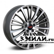 Диск 8.0x19 5x1120 ET38 D66.60 Legeartis Optima MR199 Антрацитовый с полированной лицевой поверхностью