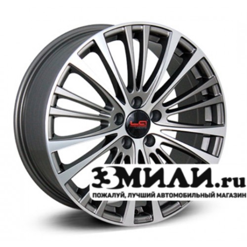 Диск 8.0x19 5x1120 ET38 D66.60 Legeartis Optima MR199 Антрацитовый с полированной лицевой поверхностью