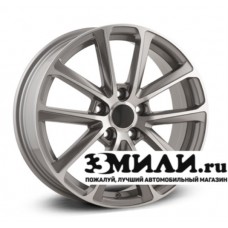 Диск 7.0x17 5x114.30 ET45 D67.10 Legeartis Optima MZ121 Антрацитовый с полированной лицевой поверхностью
