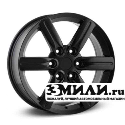 Диск 7.5x18 6x139.70 ET46 D67.10 Legeartis Optima Mi27 Черный матовый