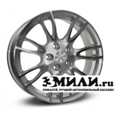 Диск 7.0x17 5x114.30 ET45 D66.10 Legeartis Optima NS51 Серебристый с полированной лицевой поверхностью