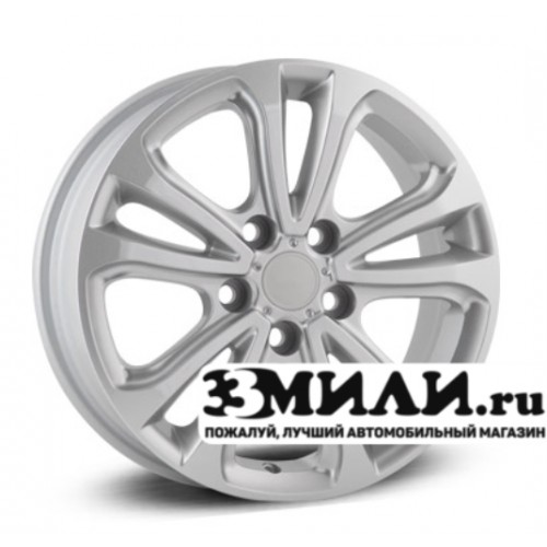 Диск 6.5x16 5x114.30 ET38 D67.10 Legeartis Optima PG27 Серебристый