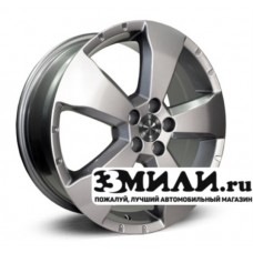 Диск 7.0x17 5x1000 ET48 D56.10 Legeartis Optima SB18 Антрацитовый