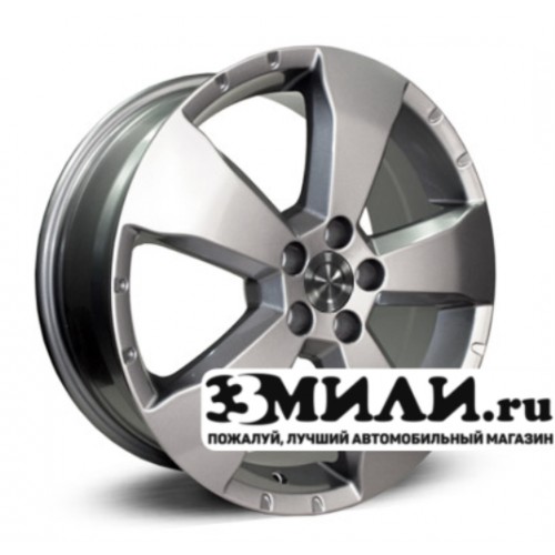Диск 7.0x17 5x1000 ET48 D56.10 Legeartis Optima SB18 Антрацитовый